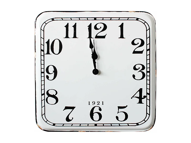 MilaniHome.it - Orologio Da Parete Analogico Moderno Vintage Stile Classicodi coloreBianco