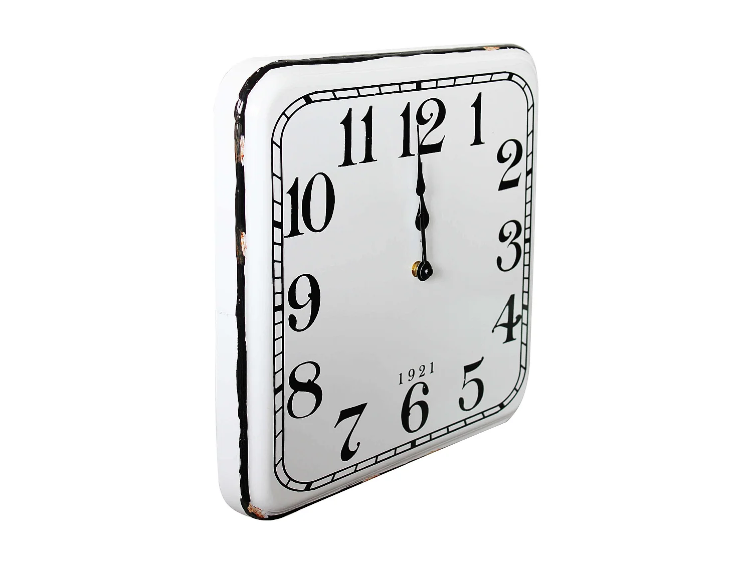 MilaniHome.it - Orologio Da Parete Analogico Moderno Vintage Stile Classicodi coloreBianco