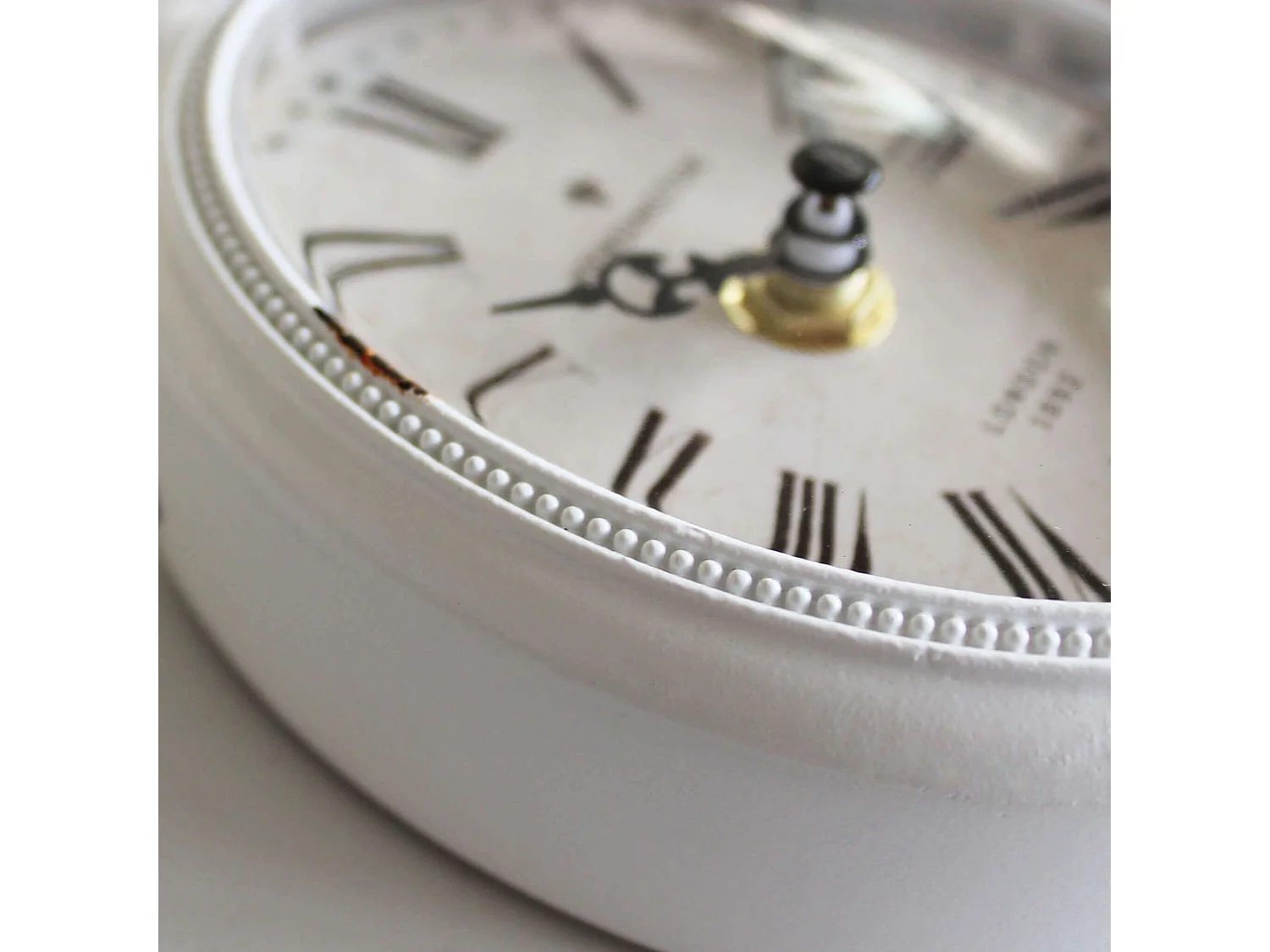 MilaniHome.it - Orologio Da Parete Analogico Moderno Vintage Stile Classicodi coloreBianco