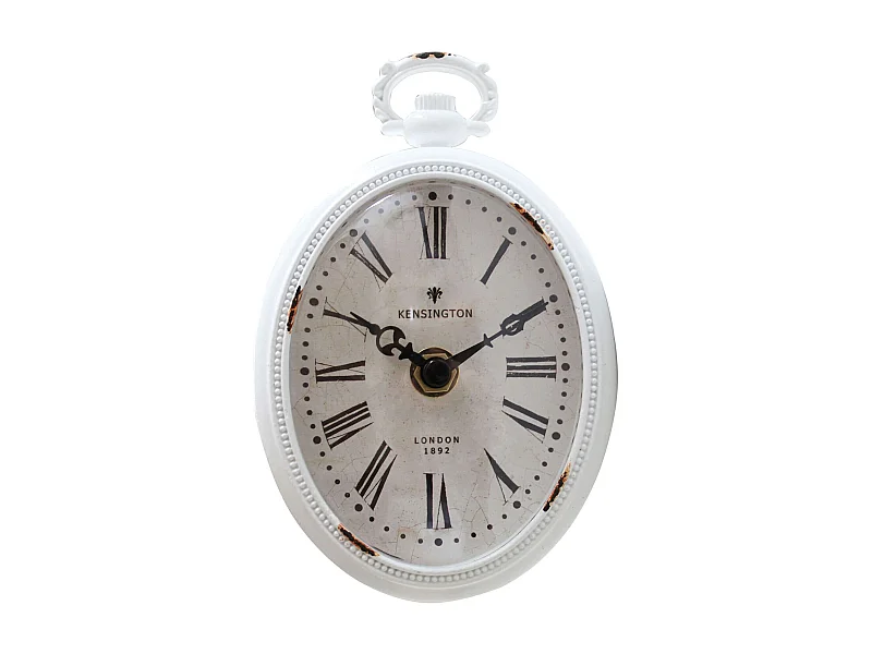 MilaniHome.it - Orologio Da Parete Analogico Moderno Vintage Stile Classicodi coloreBianco