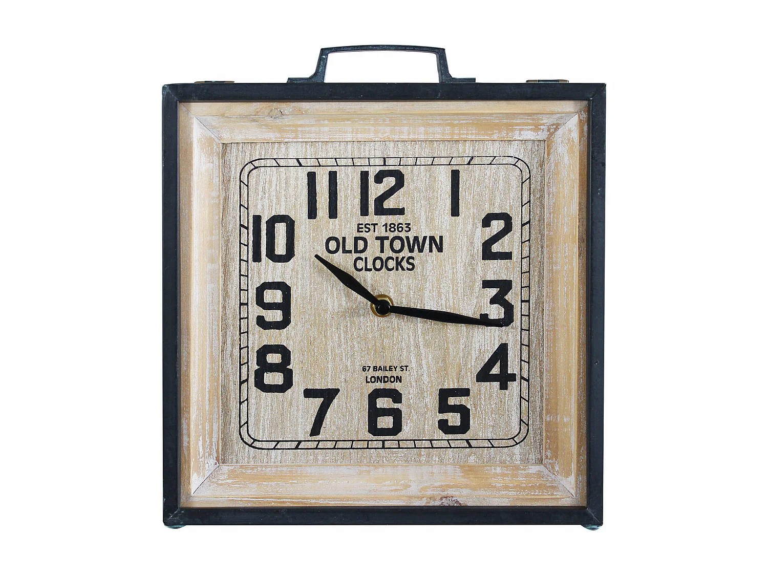 MilaniHome.it - Orologio Da Parete Analogico Moderno Vintage Stile Classicodi coloreBeige