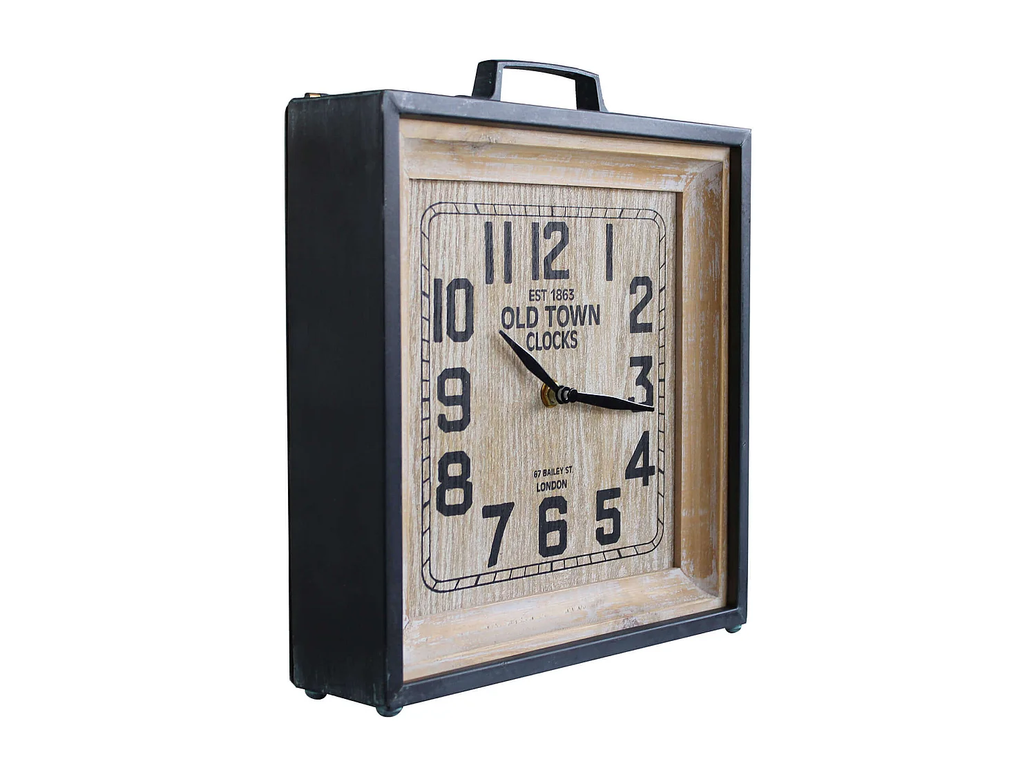 MilaniHome.it - Orologio Da Parete Analogico Moderno Vintage Stile Classicodi coloreBeige