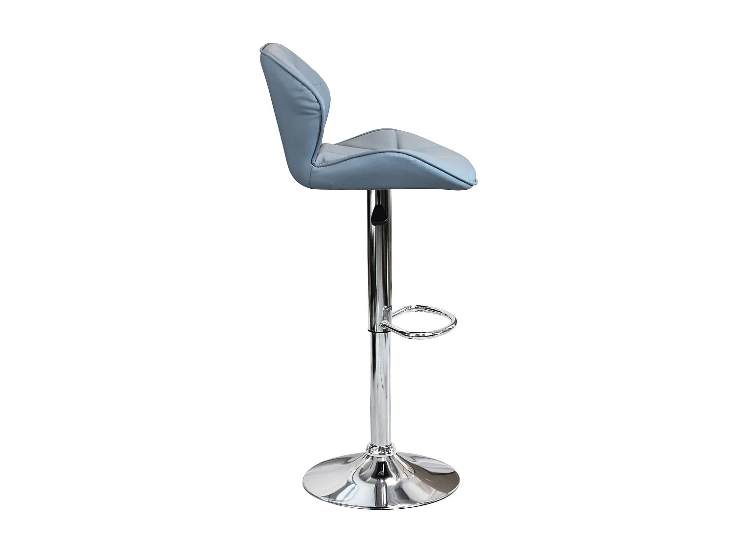 MilaniHome.it - sgabello moderno da bar e sala da pranzo di design moderno industrial di coloreGrigio