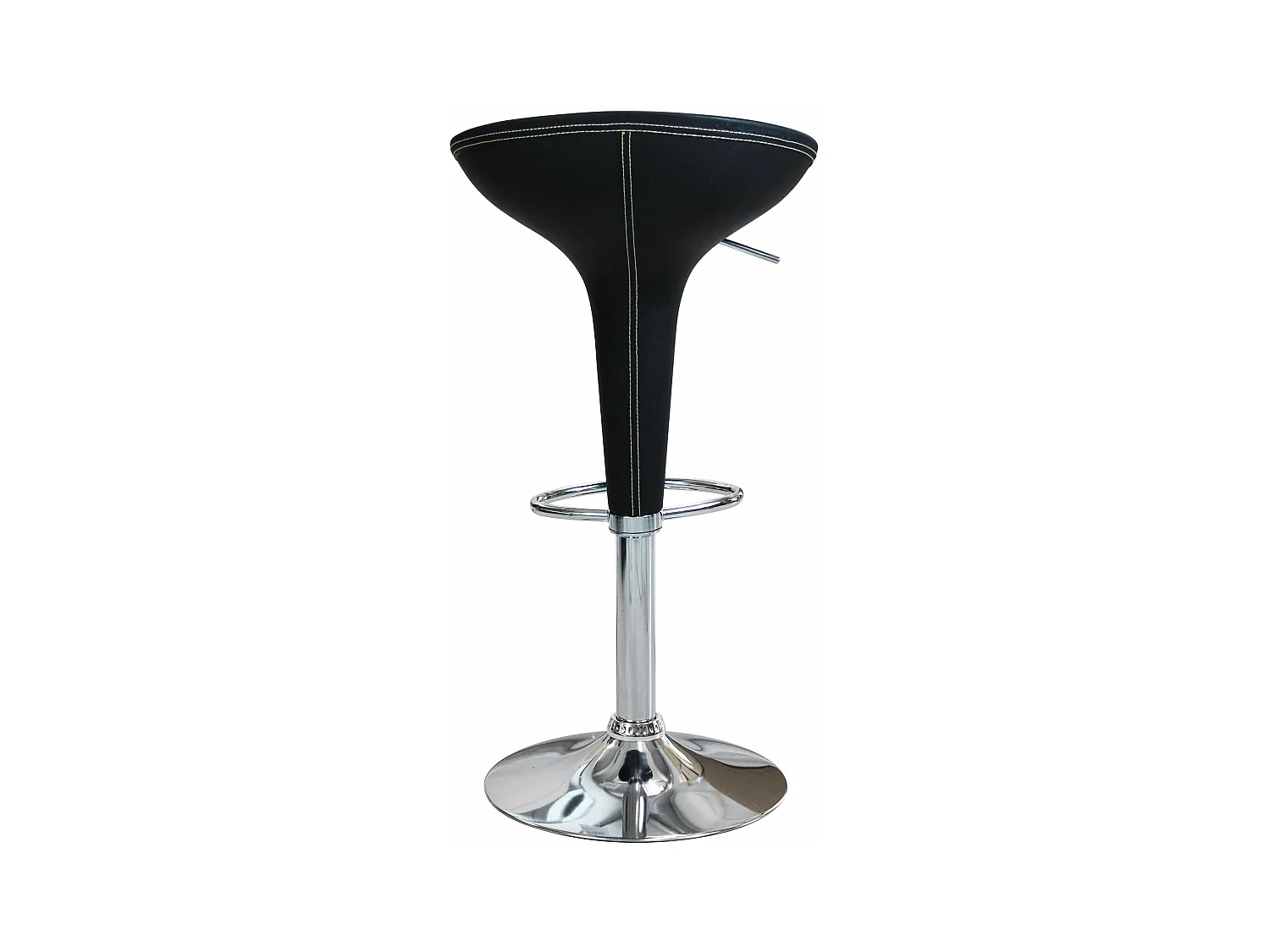 MilaniHome.it - sgabello moderno da bar e sala da pranzo di design moderno industrial di coloreNero