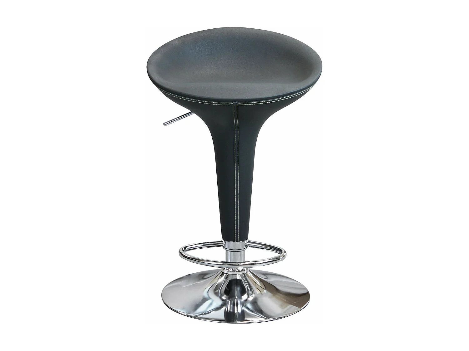 MilaniHome.it - sgabello moderno da bar e sala da pranzo di design moderno industrial di coloreGrigio