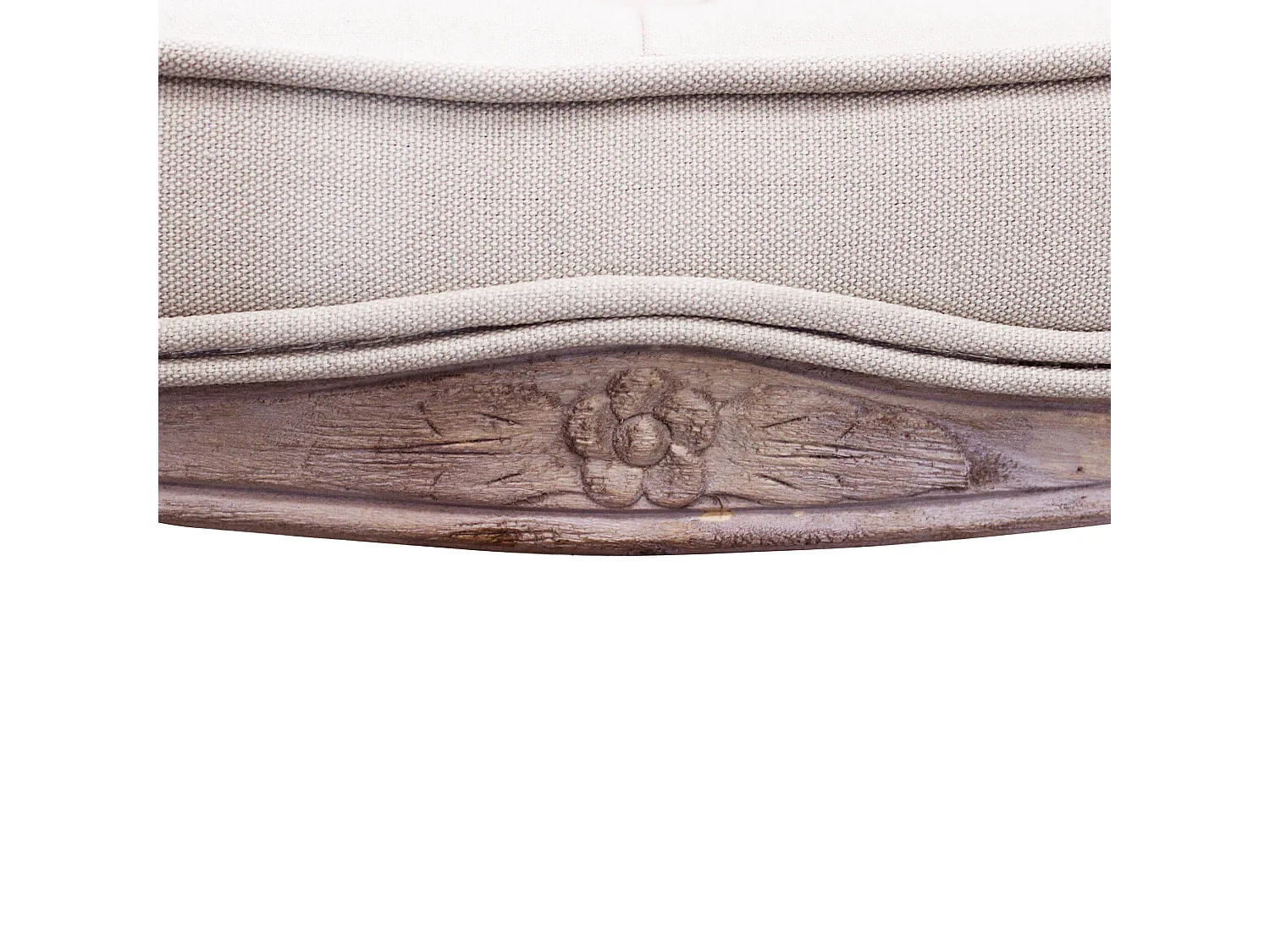 MilaniHome.it - sgabello vintage in tessuto di design moderno vintage cm 50x36x47 hdi coloreBeige