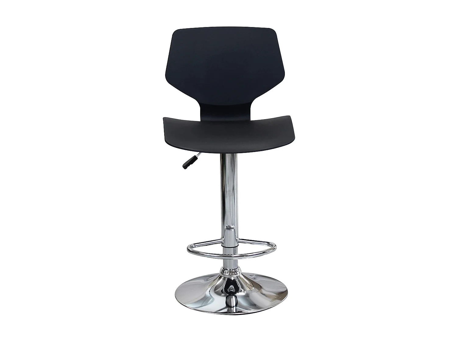 MilaniHome.it - sgabello moderno da bar e sala da pranzo di design moderno industrial di coloreNero