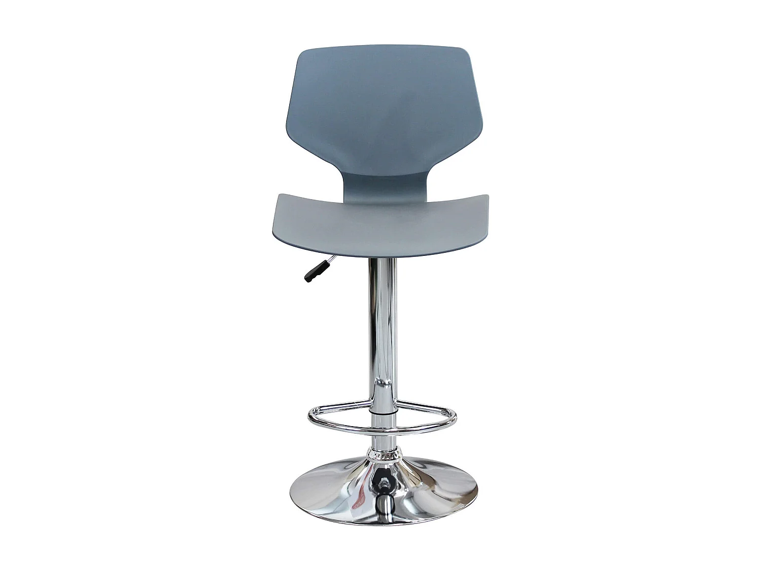 MilaniHome.it - sgabello moderno da bar e sala da pranzo di design moderno industrial di coloreGrigio