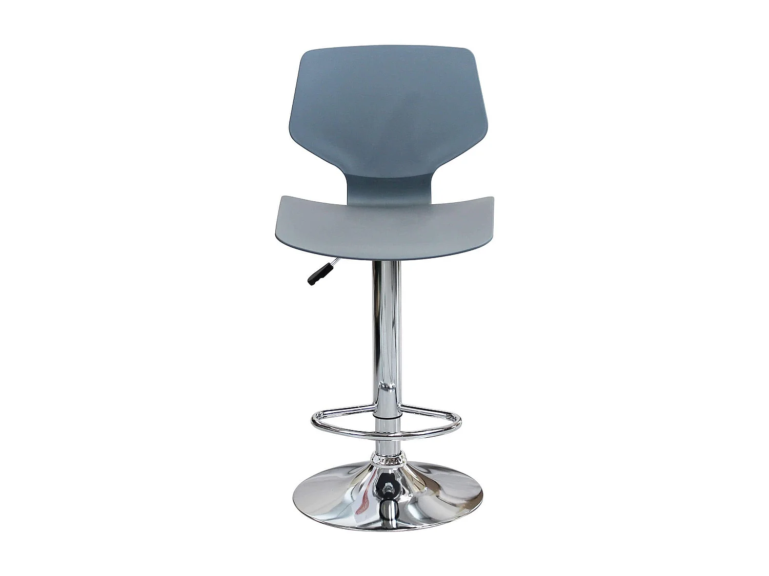 MilaniHome.it - sgabello moderno da bar e sala da pranzo di design moderno industrial di coloreGrigio