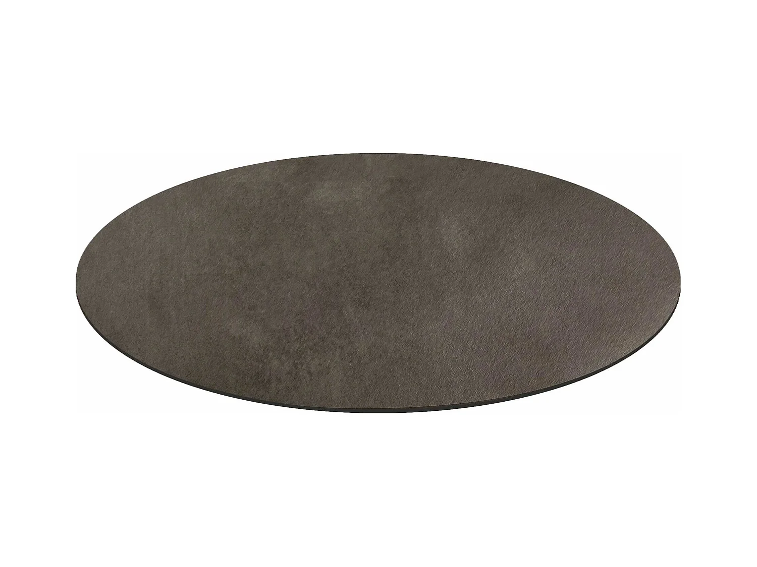 MilaniHome.it - Piano Per Tavolo Moderno A Colonna Da Assemblare Ideale Per Bar E Ristoranti, Cm Diametro: 80x10 Hdi coloreAntracite