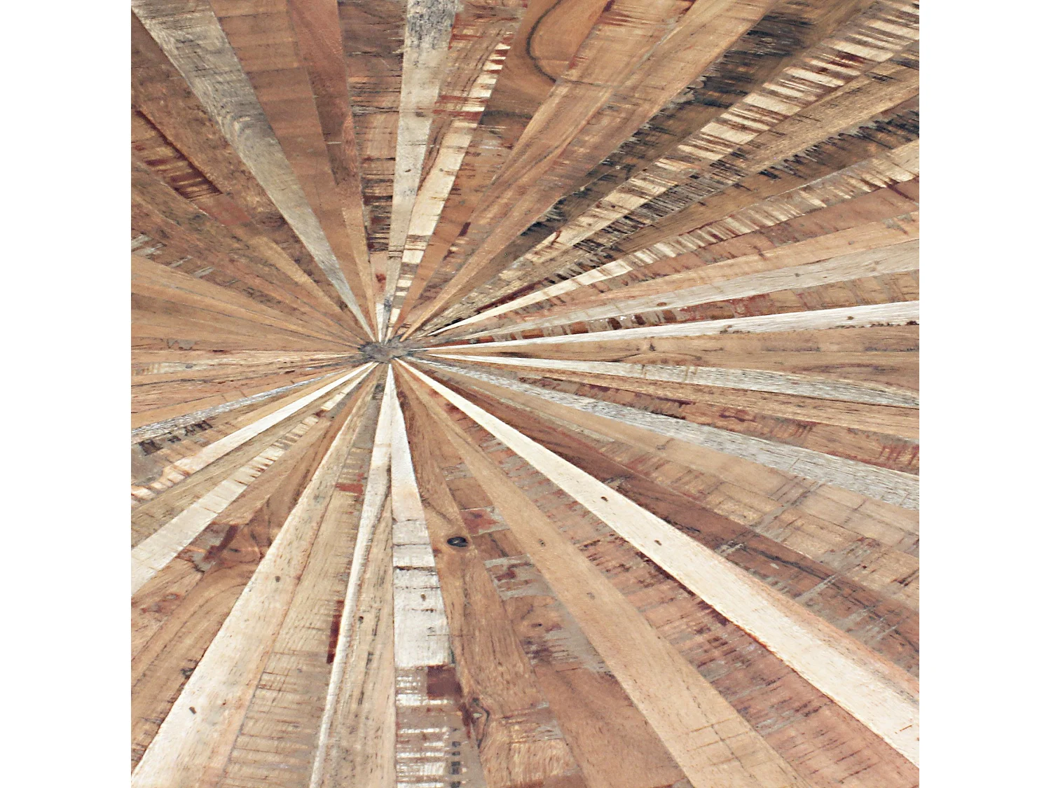 MilaniHome.it - tavolo con piano in legno massiccio di design moderno industrial cm 180 x 90 x 77 hdi coloreMarrone