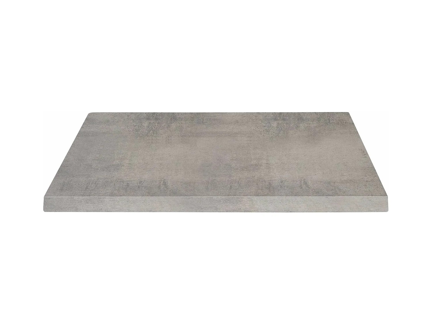 MilaniHome.it - Piano Per Tavolo Moderno A Colonna Da Assemblare Ideale Per Bar E Ristoranti, Cm 70x70x18 Hdi coloreCemento
