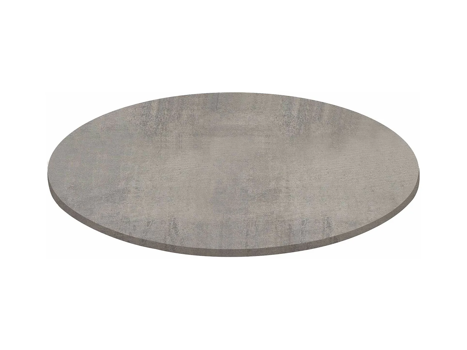 MilaniHome.it - Piano Per Tavolo Moderno A Colonna Da Assemblare Ideale Per Bar E Ristoranti, Cm Diametro: 70x18 Hdi coloreCemento