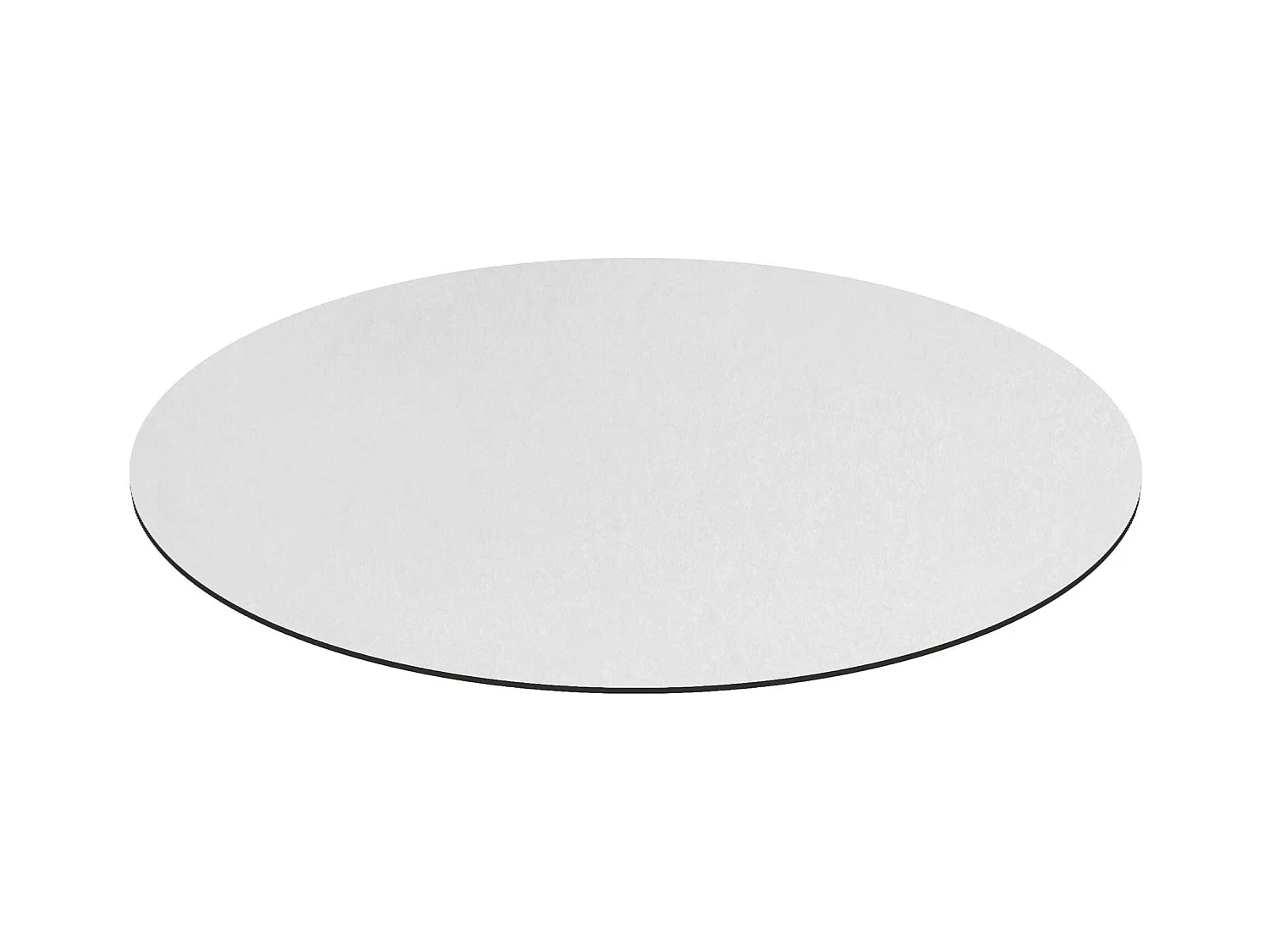 MilaniHome.it - Piano Per Tavolo Moderno A Colonna Da Assemblare Ideale Per Bar E Ristoranti, Cm Diametro: 80x10 Hdi coloreBianco