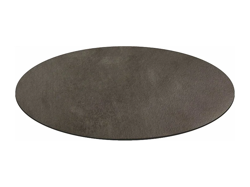 MilaniHome.it - Piano Per Tavolo Moderno A Colonna Da Assemblare Ideale Per Bar E Ristoranti, Cm Diametro: 70x10 Hdi coloreAntracite