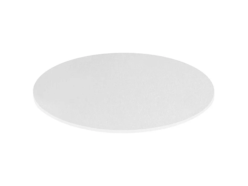 MilaniHome.it - Piano Per Tavolo Moderno A Colonna Da Assemblare Ideale Per Bar E Ristoranti, Cm Diametro: 70x18 Hdi coloreBianco