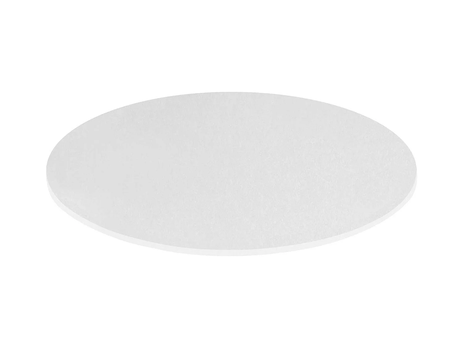 MilaniHome.it - Piano Per Tavolo Moderno A Colonna Da Assemblare Ideale Per Bar E Ristoranti, Cm Diametro: 70x18 Hdi coloreBianco