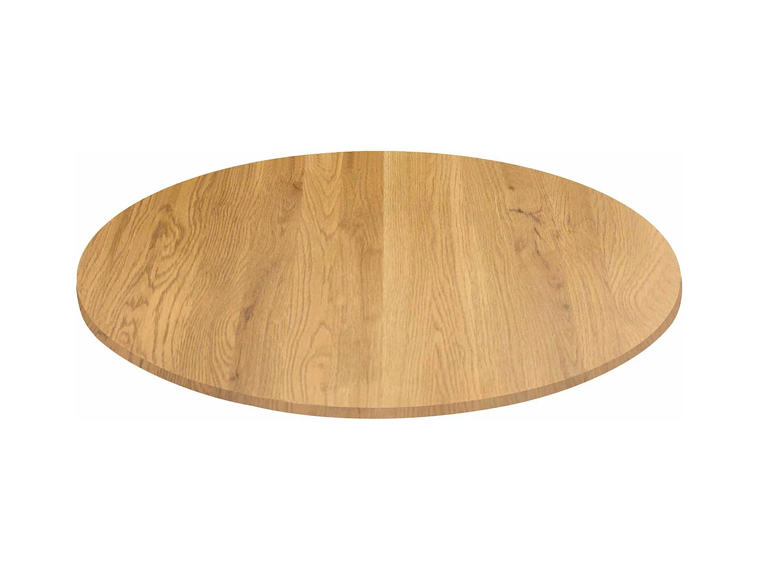 MilaniHome.it - Piano Per Tavolo Moderno A Colonna Da Assemblare Ideale Per Bar E Ristoranti, Cm Diametro: 80x18 Hdi coloreMarrone