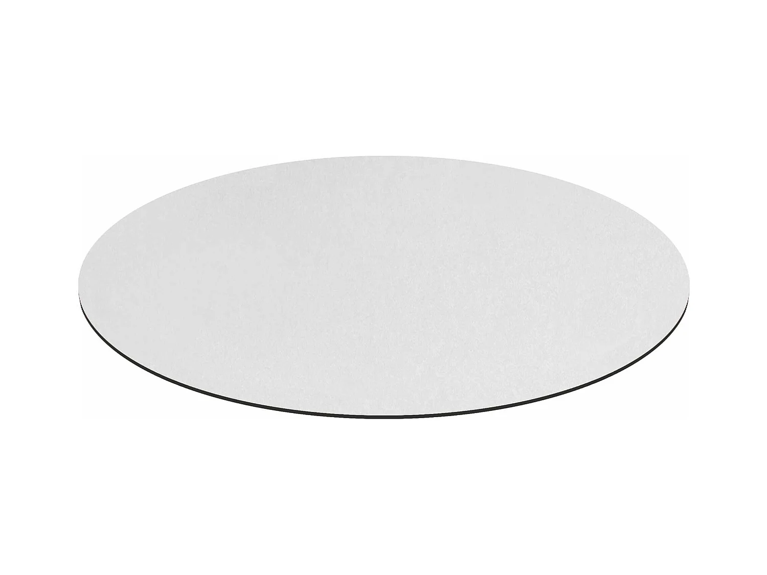 MilaniHome.it - Piano Per Tavolo Moderno A Colonna Da Assemblare Ideale Per Bar E Ristoranti, Cm Diametro: 70x10 Hdi coloreBianco