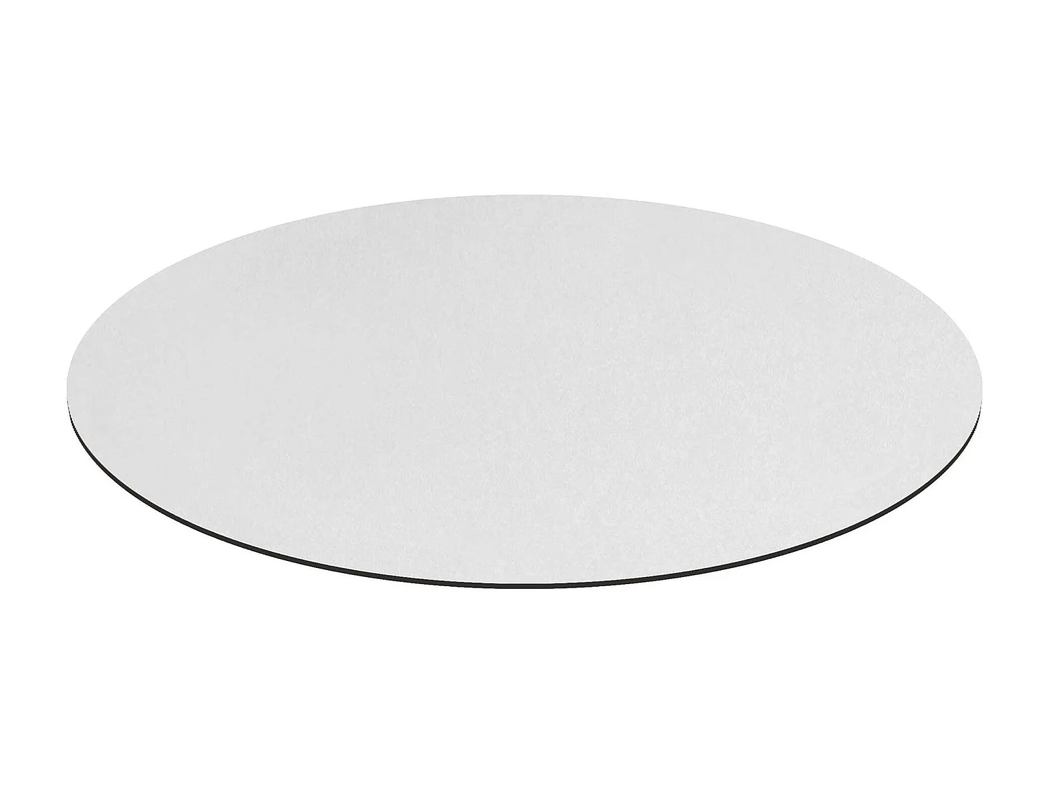 MilaniHome.it - Piano Per Tavolo Moderno A Colonna Da Assemblare Ideale Per Bar E Ristoranti, Cm Diametro: 70x10 Hdi coloreBianco