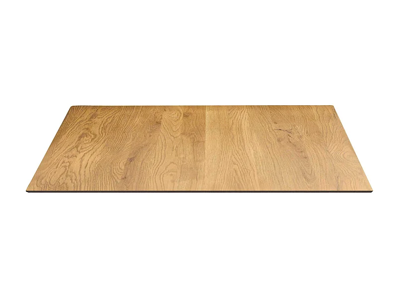 MilaniHome.it - Piano Per Tavolo Moderno A Colonna Da Assemblare Ideale Per Bar E Ristoranti, Cm 60x60x10 Hdi coloreMarrone