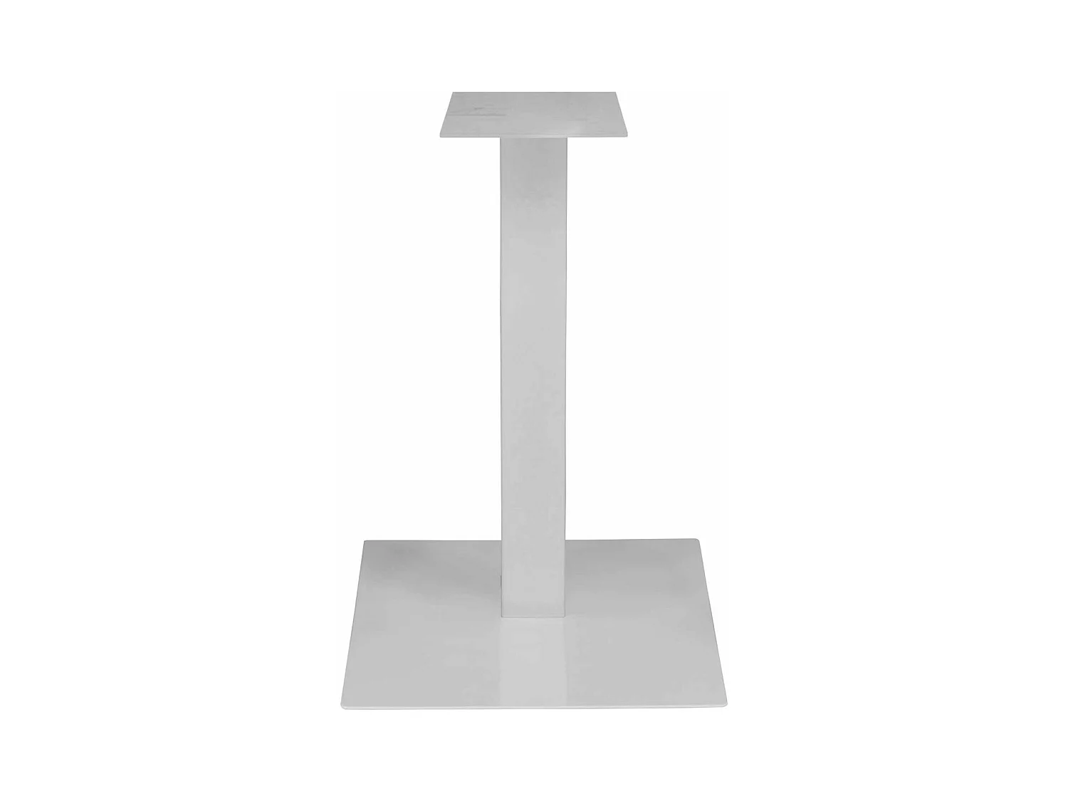 MilaniHome.it - Base Per Tavolo A Colonna Componibile Per Bar E Ristoranti, Cm 50x50x105 Hdi coloreBianco