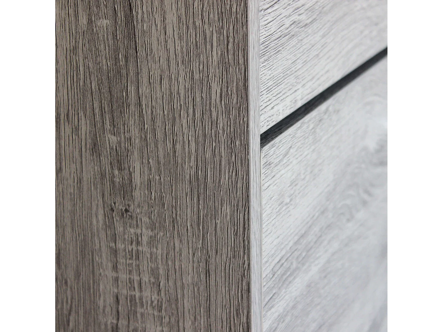 MilaniHome.it - Scarpiera Con 3 Ante In Legno Di Design Porta Scarpe Di Alta Qualità, Cm 60x24x115 H Colore: Grigio chiarodi coloreGrigio chiaro