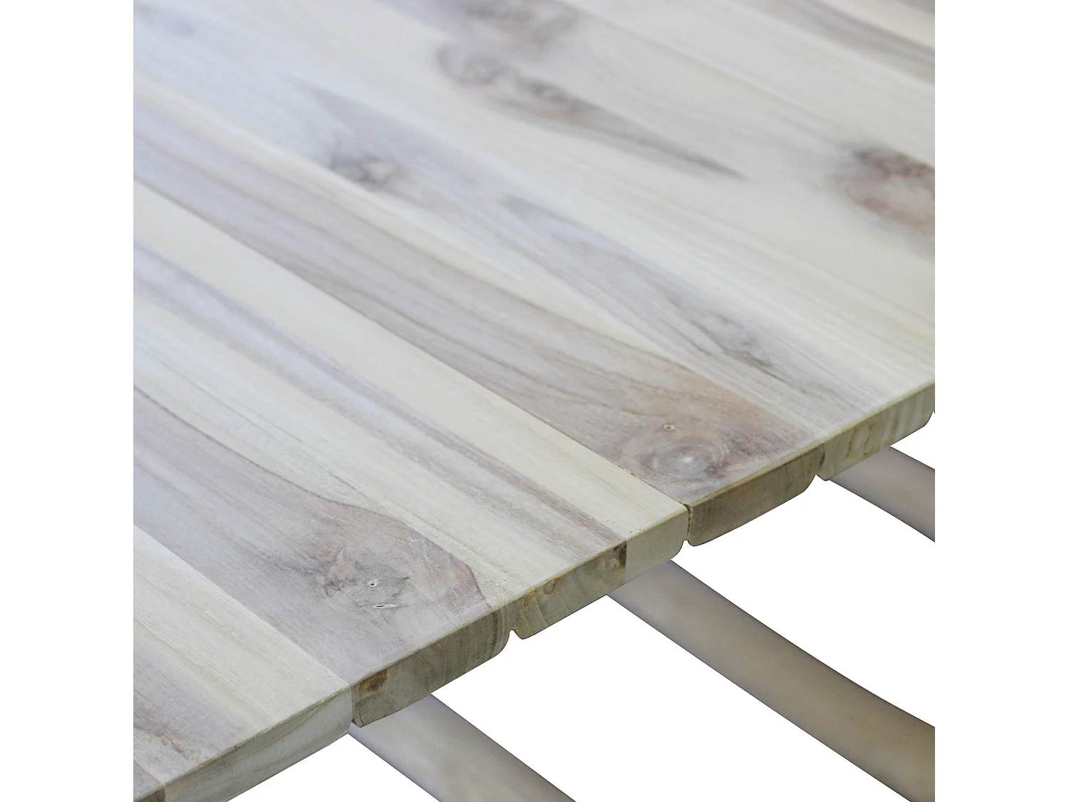 MilaniHome.it - tavolino in teak per salotto da esterno di design per esterno giardino cm 120 l x 70 p x 38 hdi coloreBeige