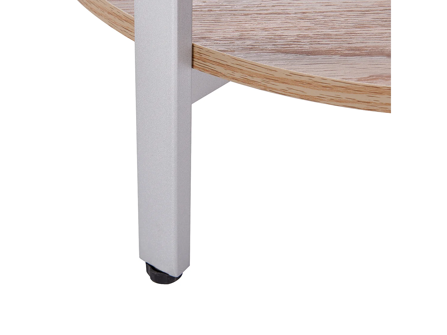 Tavolino LOVELL Vetro temperato Argento