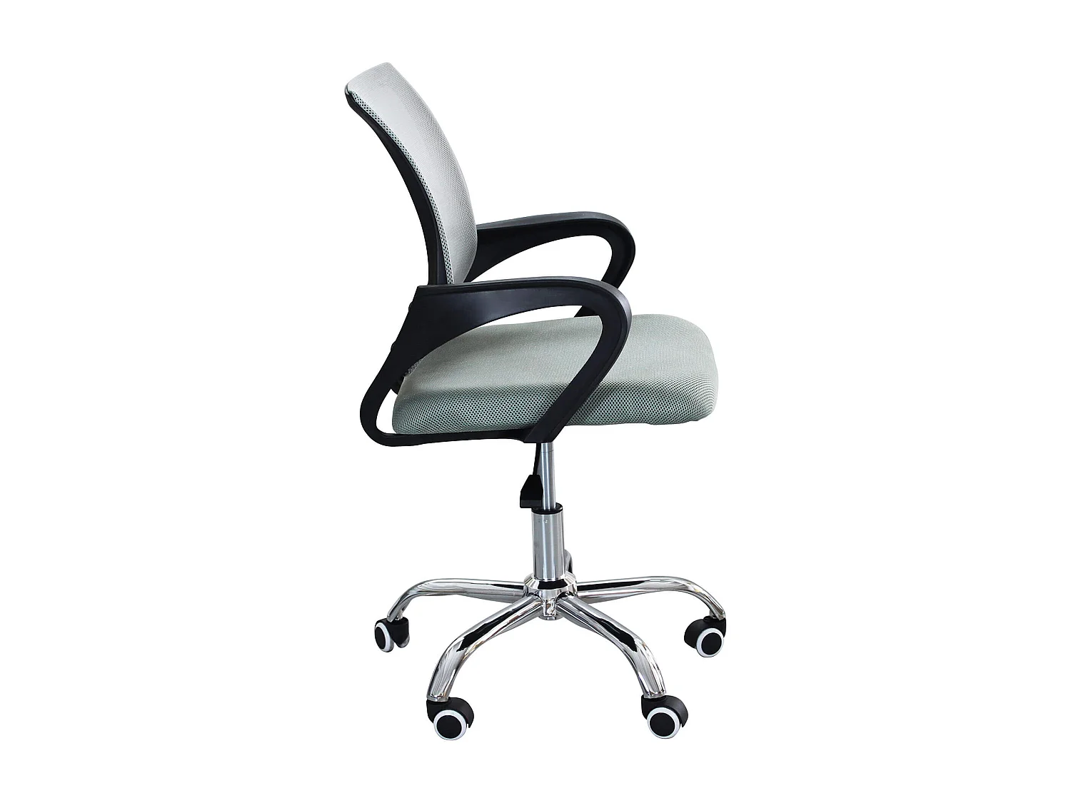 MilaniHome.it - sedia da ufficio ergonomica con poggiatesta e supporto lombare sedia da lavoro girevole regolabiledi coloreGrigio chiaro