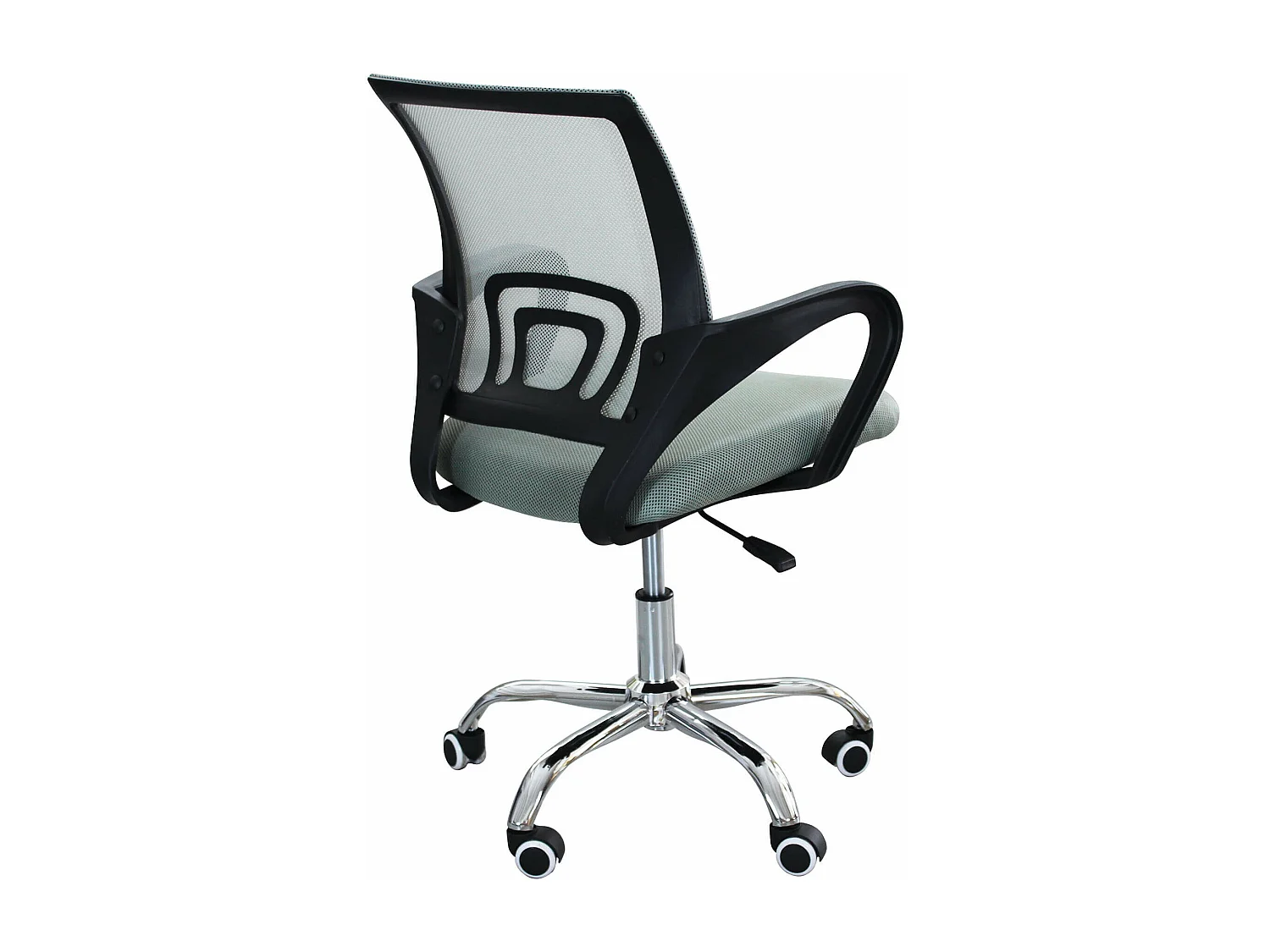 MilaniHome.it - sedia da ufficio ergonomica con poggiatesta e supporto lombare sedia da lavoro girevole regolabiledi coloreGrigio chiaro