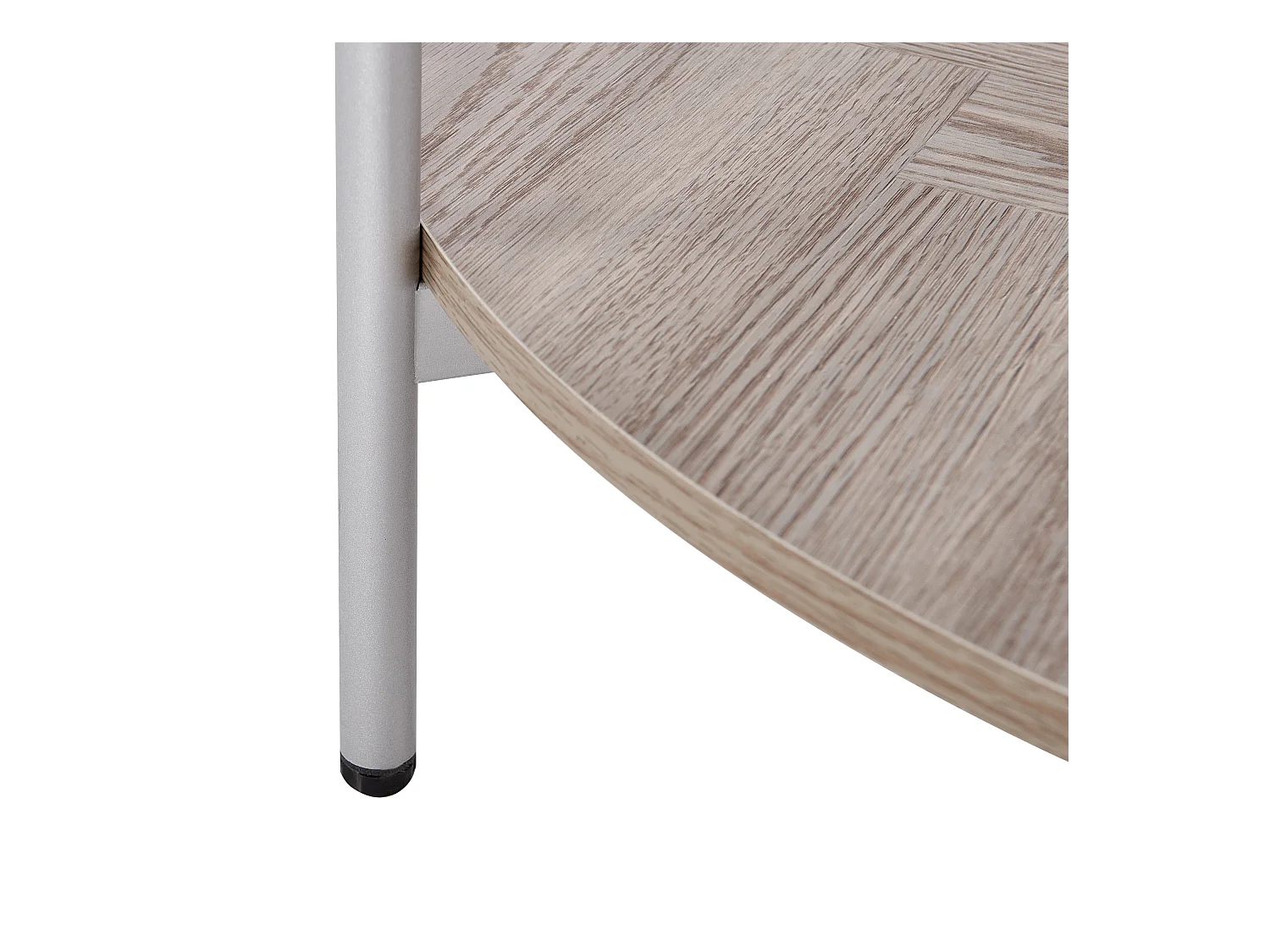 Salontafel LOVELL Veiligheidsglas Zilver