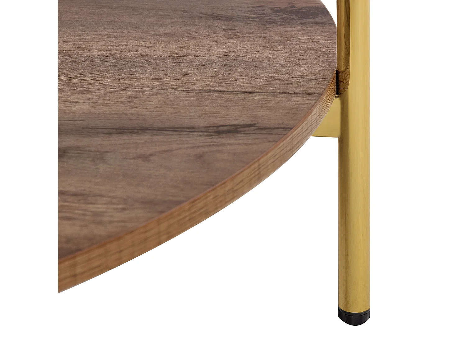 Couchtisch LOVELL Sicherheitsglas Gold