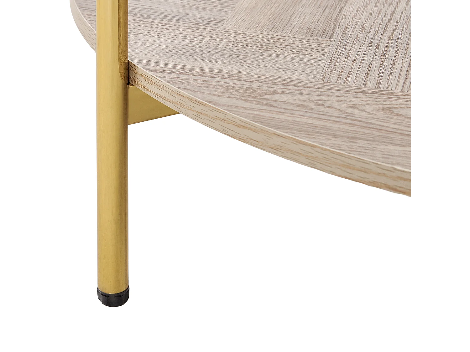 Tavolino da caffè LOVELL Vetro temperato Oro