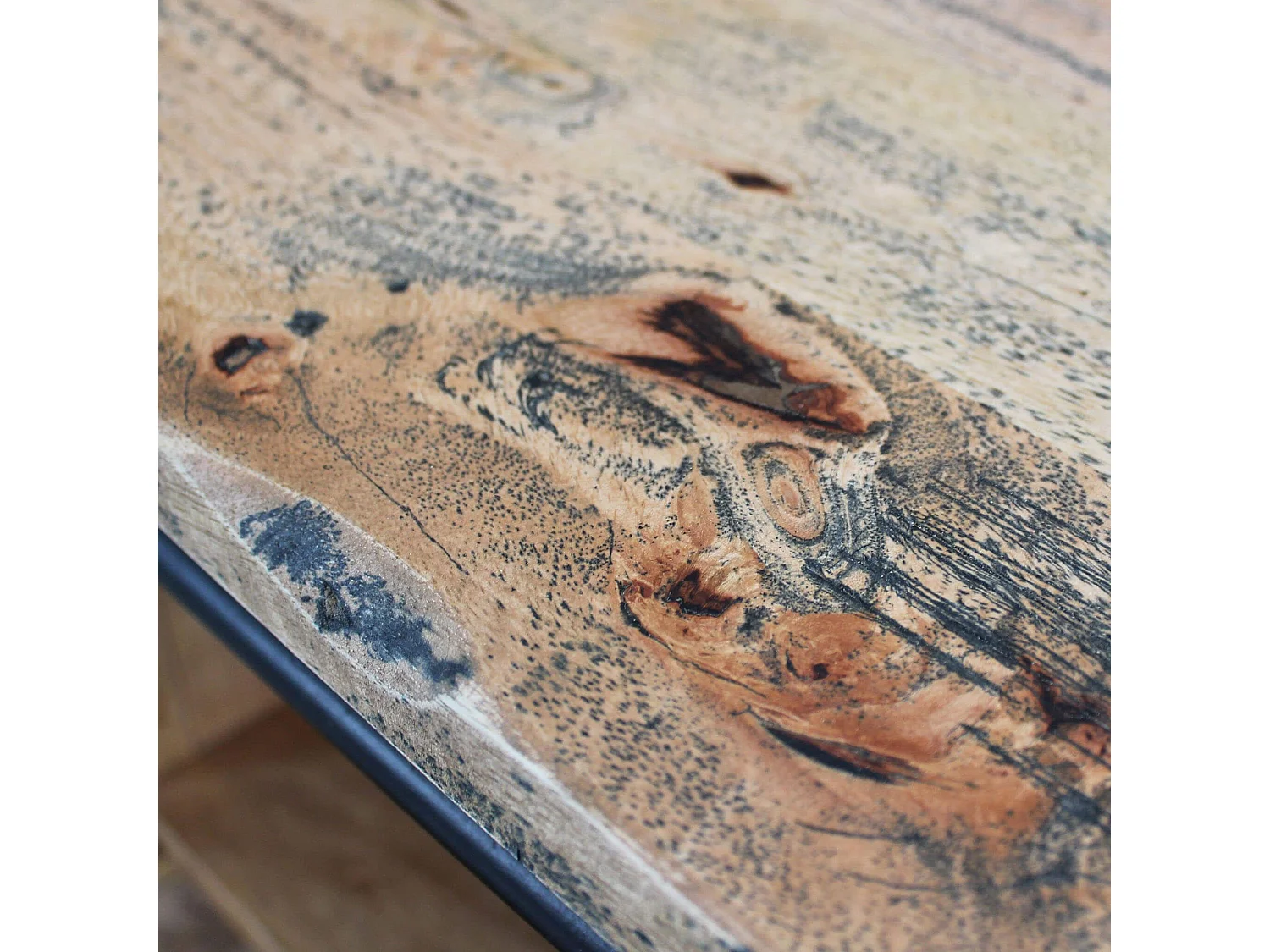 MilaniHome.it - porta TV legno di mango di design moderno industrial cm 150x45x60 hdi coloreMarrone