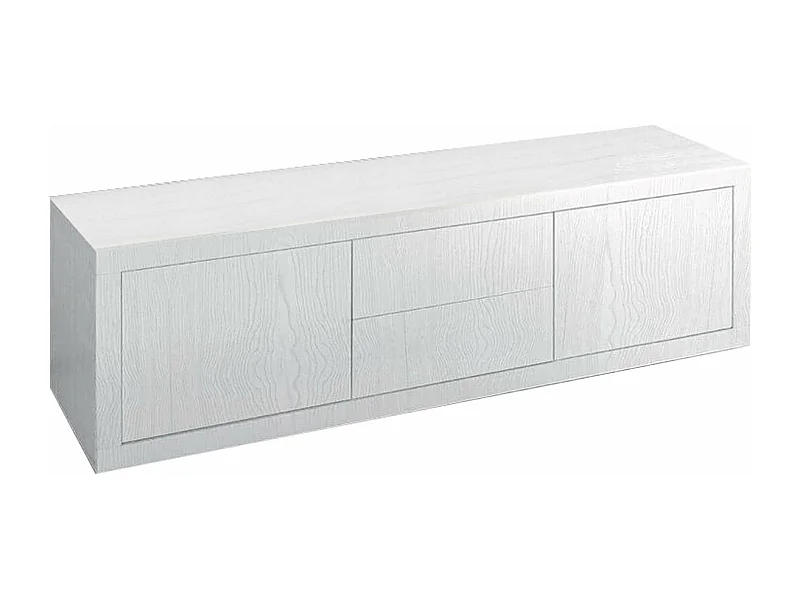 MilaniHome.it - Mobile Tv Porta Tv Cm 170x45x50 H Bianco Per Interno Casa Salotto Soggiorno Camera Da Letto Ufficiodi coloreBianco