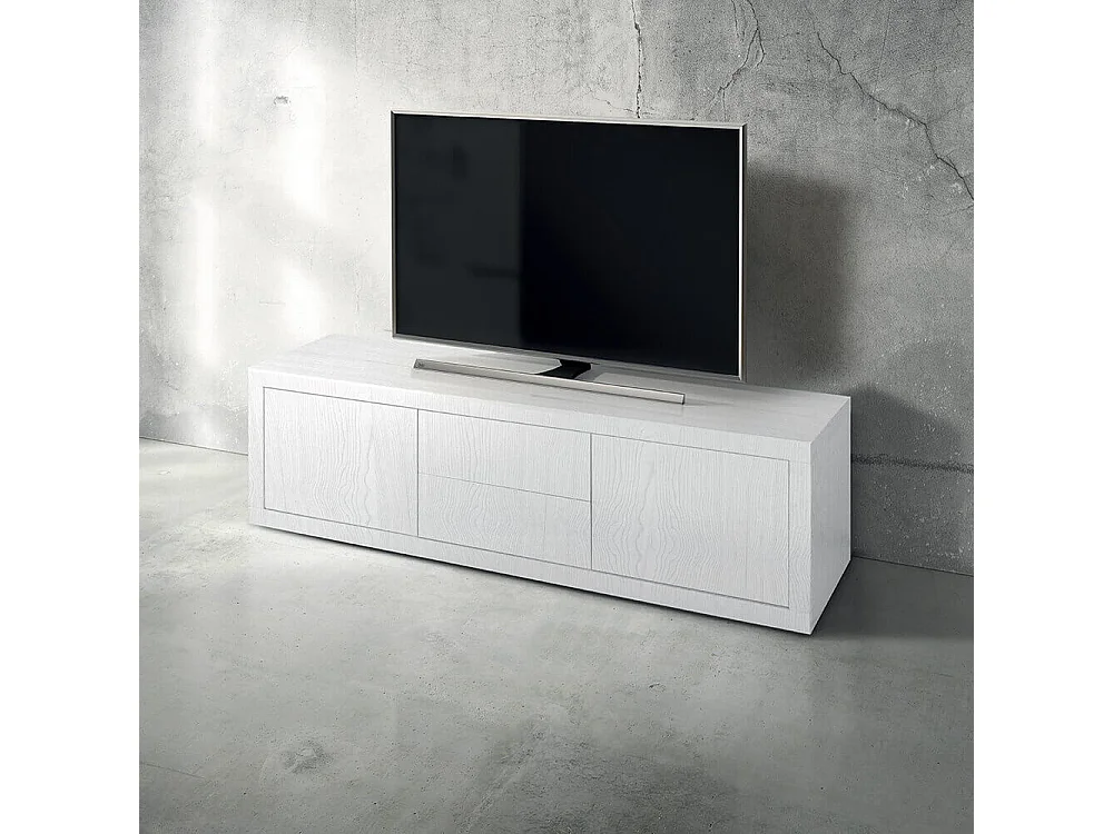 MilaniHome.it - Mobile Tv Porta Tv Cm 170x45x50 H Bianco Per Interno Casa Salotto Soggiorno Camera Da Letto Ufficiodi coloreBianco