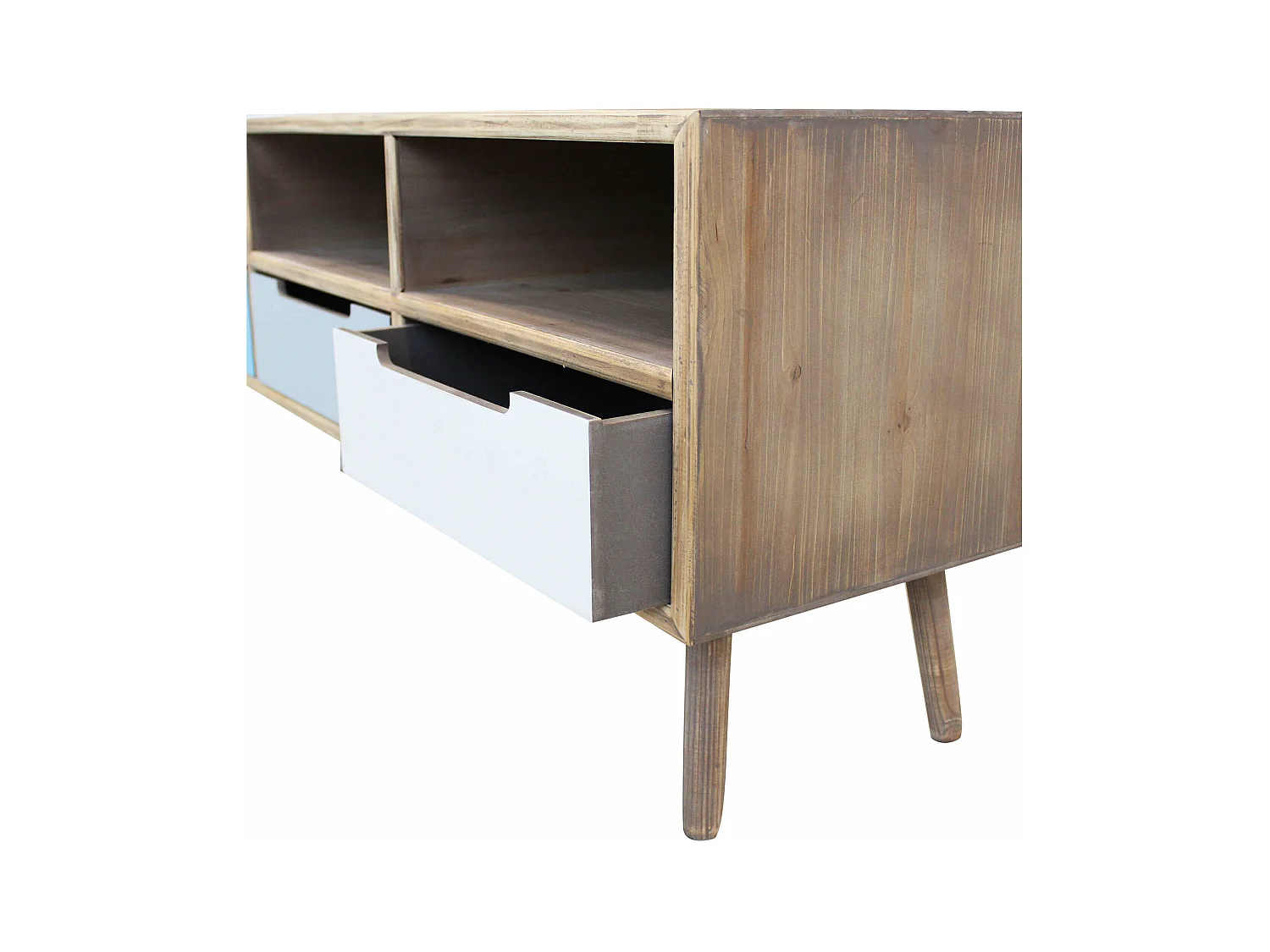 MilaniHome.it - Porta Tv Televisione Per Sala Salotto Soggiorno Design Moderno Legno Coloratodi coloreMulticolor