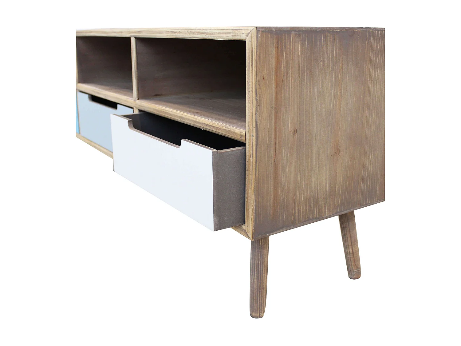 MilaniHome.it - Porta Tv Televisione Per Sala Salotto Soggiorno Design Moderno Legno Coloratodi coloreMulticolor