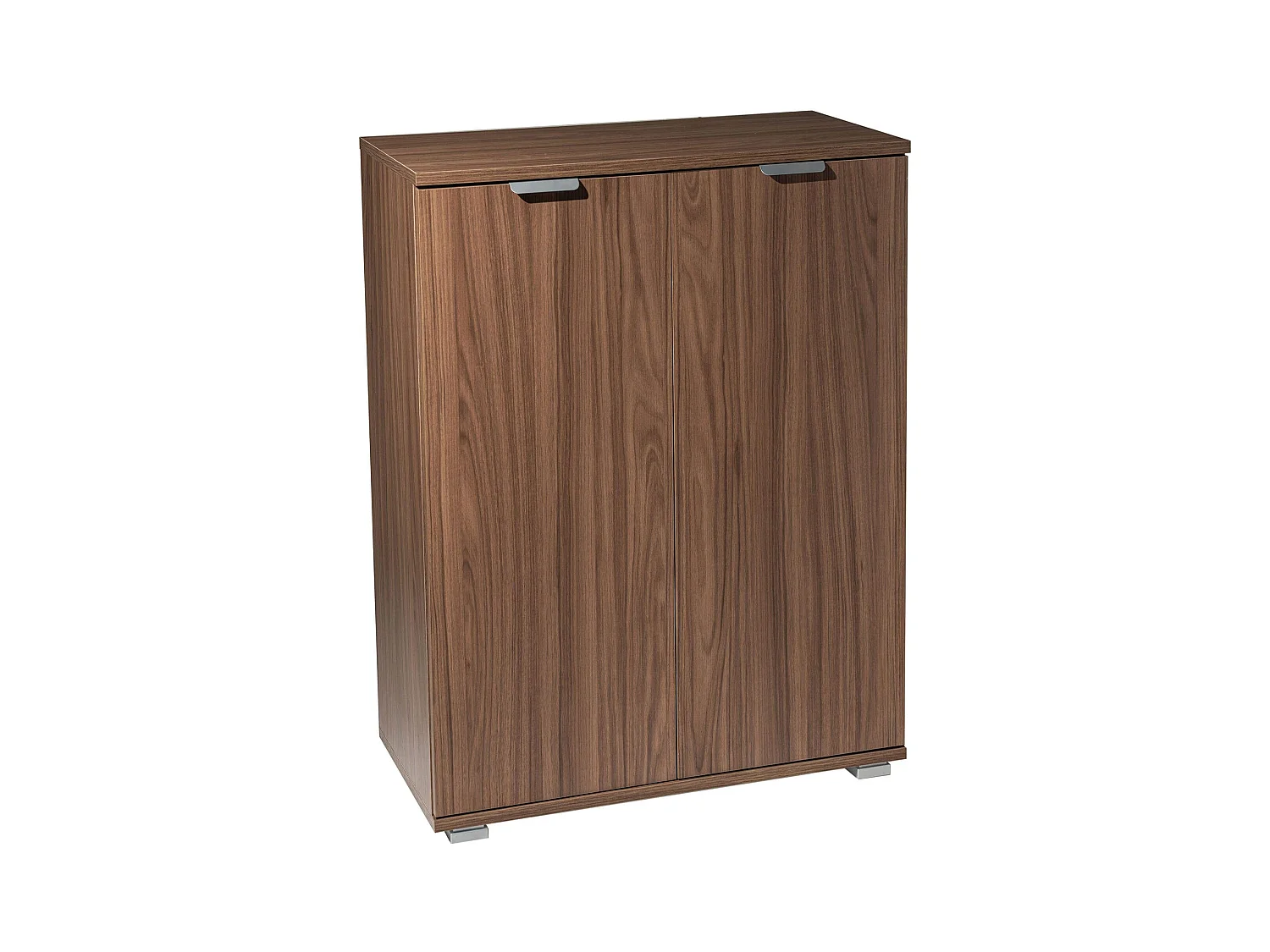 MilaniHome.it - armadietto 2 ante per soggiorno cucina bagno fatto in Italia cm 60x38x85 hdi coloreMarrone