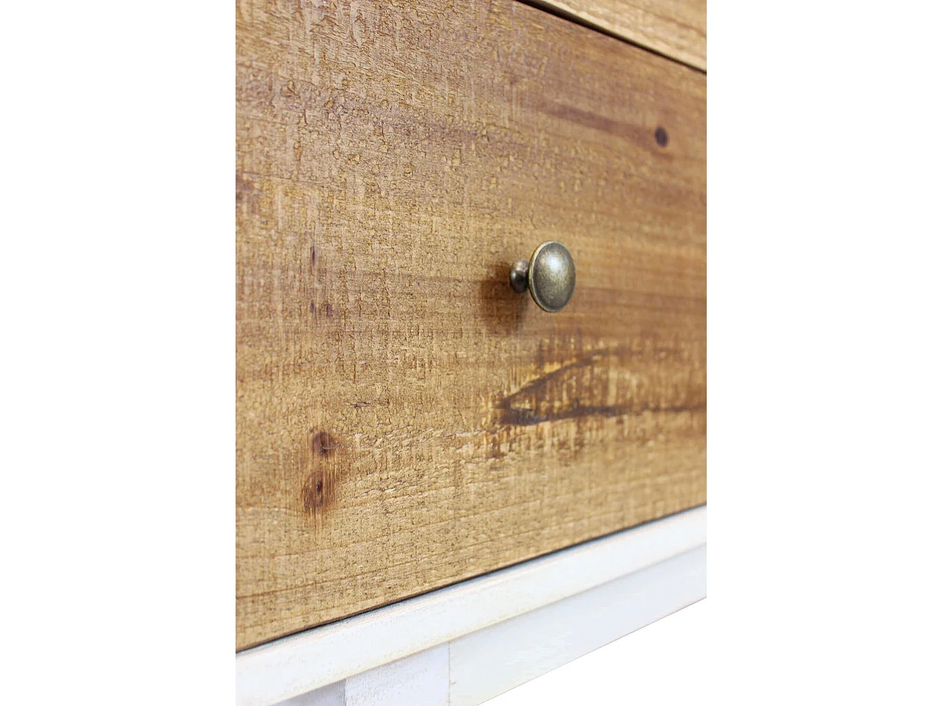 MilaniHome.it - comò con 3 cassetti di design moderno per salotto cucina sala da pranzo cm 100x45x90 hdi coloreBianco