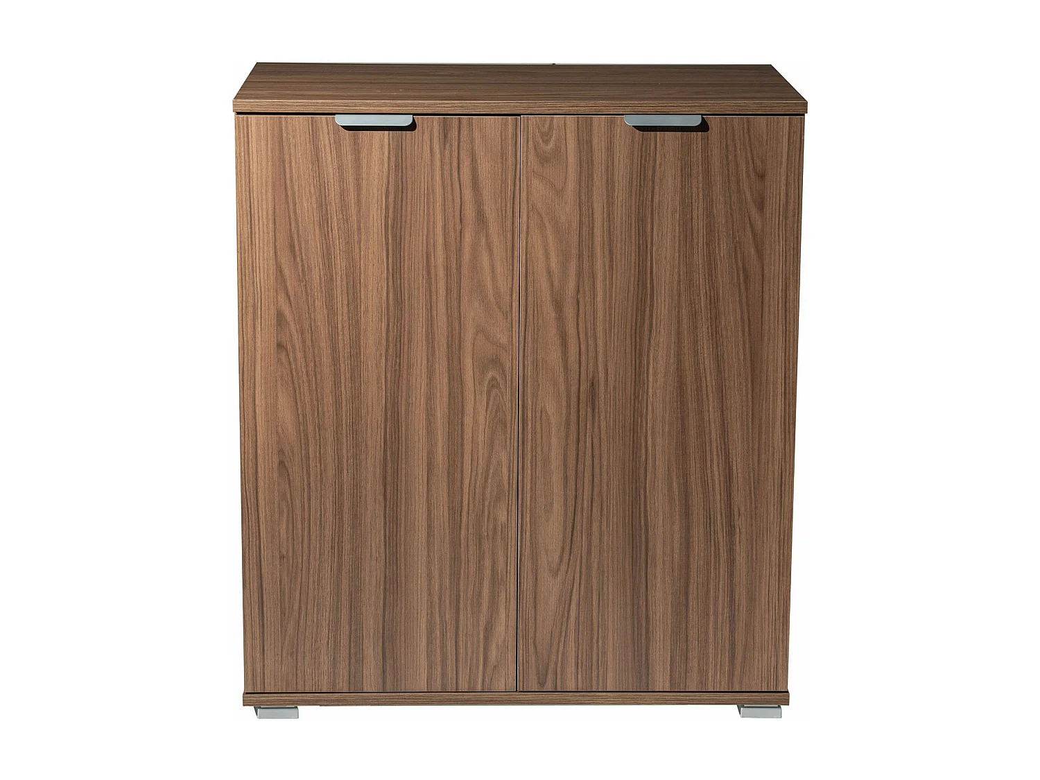 MilaniHome.it - armadietto con 2 ante per soggiorno cucina bagno fatto in Italia cm 75x38x85 hdi coloreMarrone