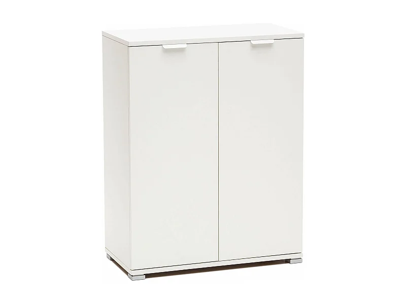 MilaniHome.it - armadietto 2 ante per soggiorno cucina bagno fatto in Italia cm 60x38x85 hdi coloreBianco