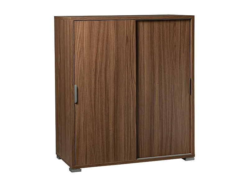 MilaniHome.it - armadietto con 2 ante per soggiorno cucina bagno fatto in Italia cm 75x38x85 hdi coloreMarrone