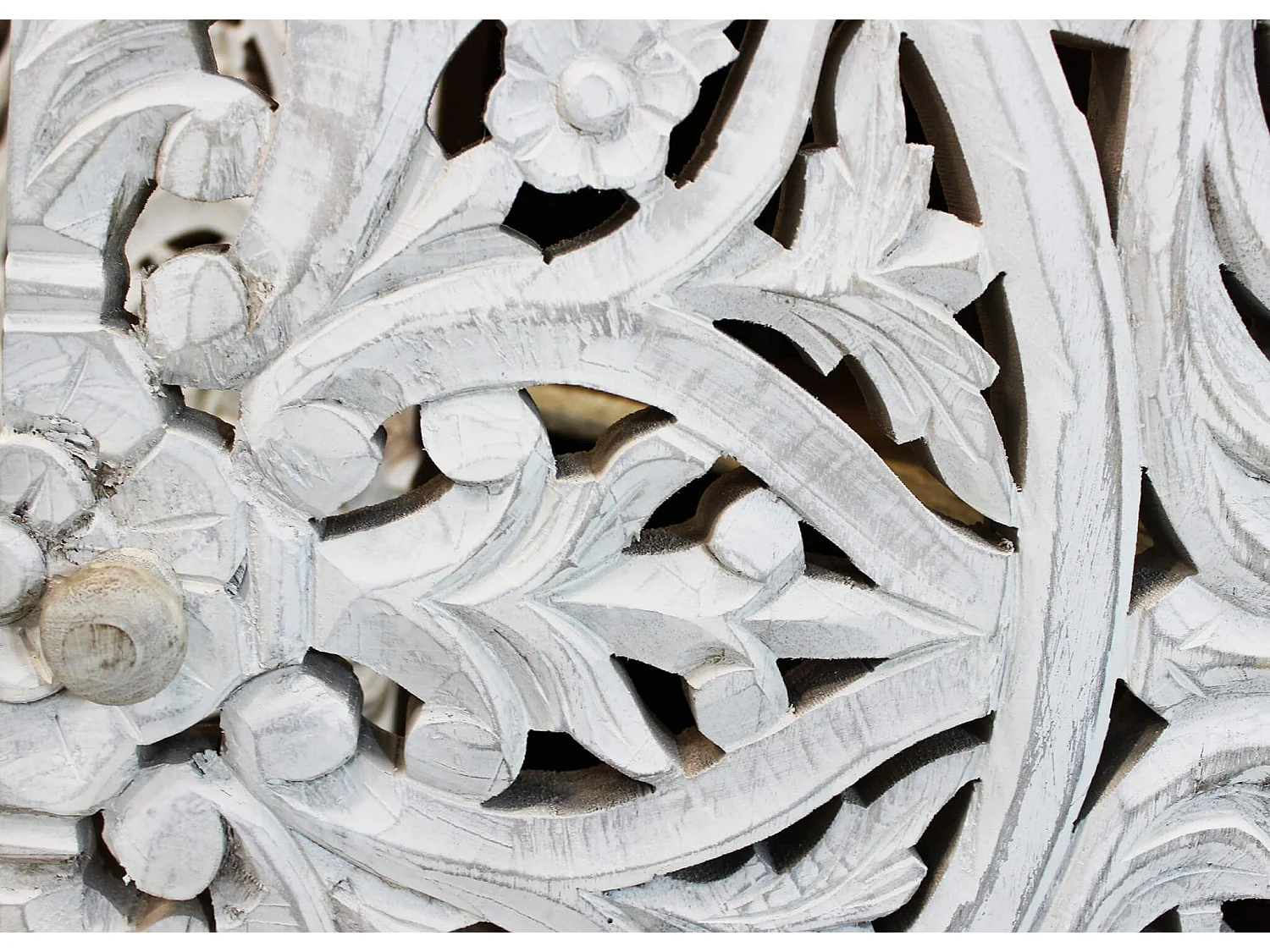 MilaniHome.it - Mobile con decoro sbiancato con 2 ante in legno di mango con struttura in ferro cm 80x40x80 hdi coloreMarrone