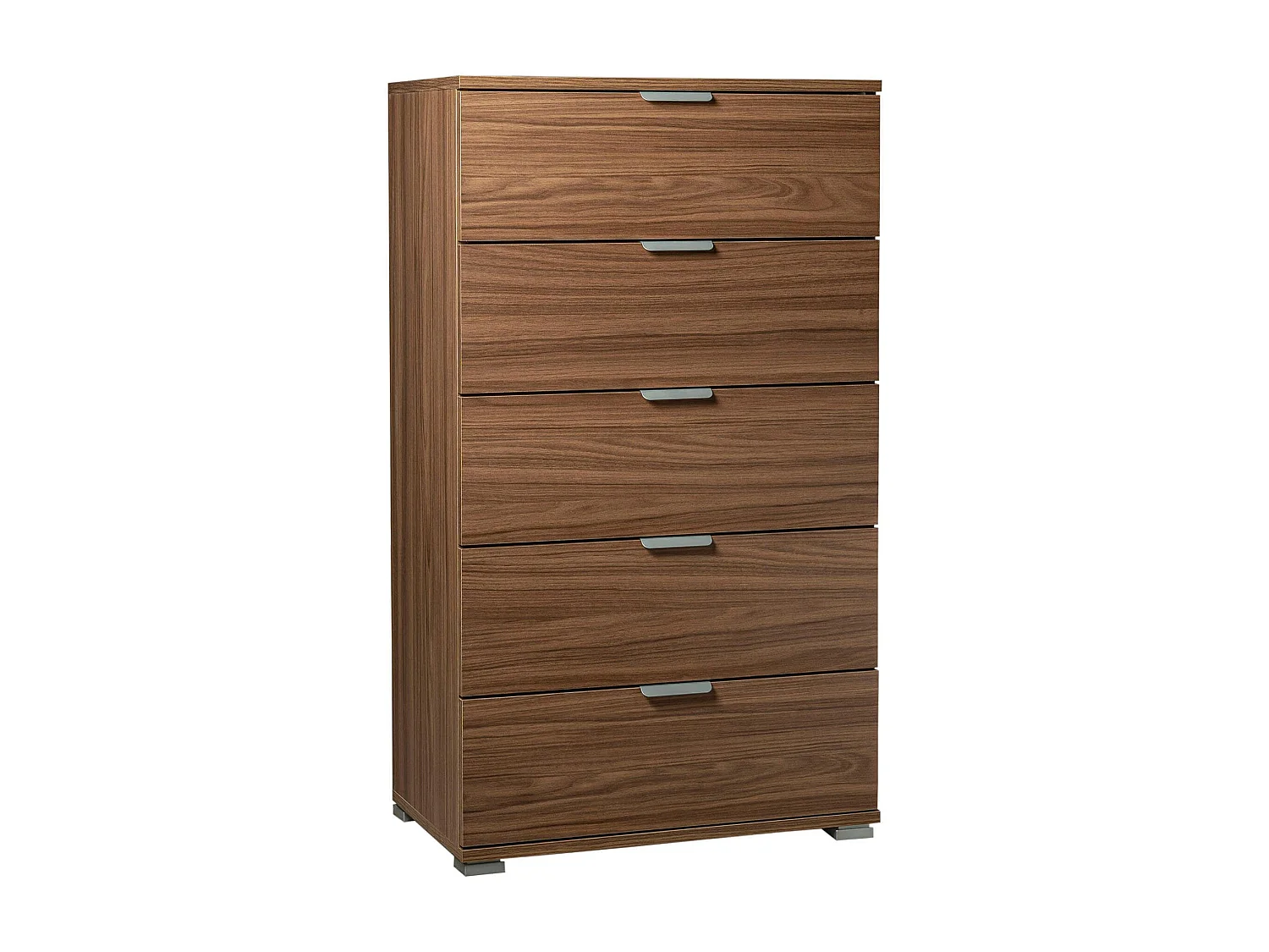 MilaniHome.it - cassettiera per soggiorno cucina bagno fatto in Italia cm 60x38x103 hdi coloreMarrone