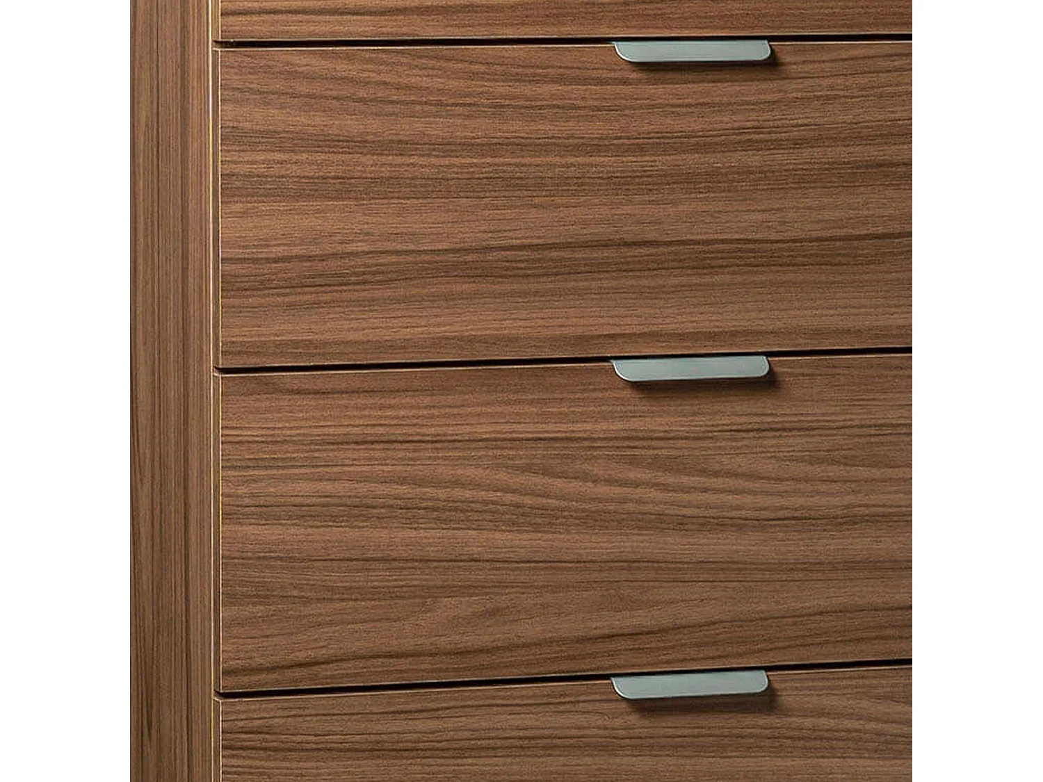 MilaniHome.it - cassettiera per soggiorno cucina bagno fatto in Italia cm 60x38x103 hdi coloreMarrone