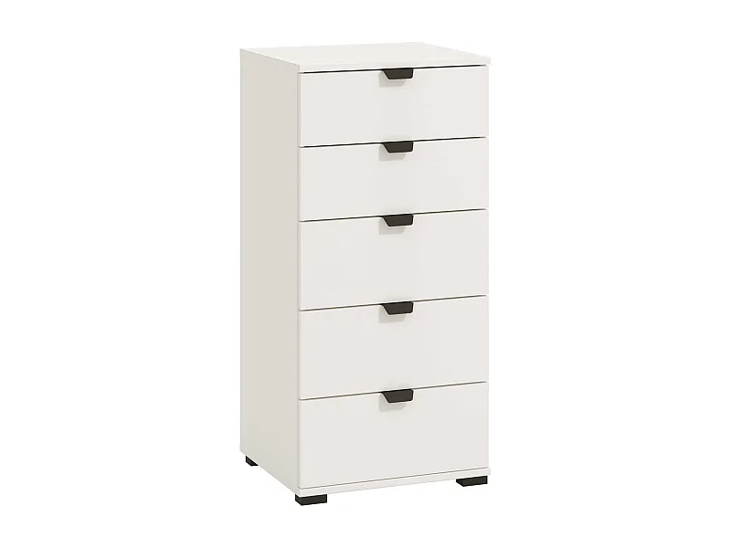 cassettiera moderna 5 cassetti di design moderno industrial cm 45 x 40 x 95 h