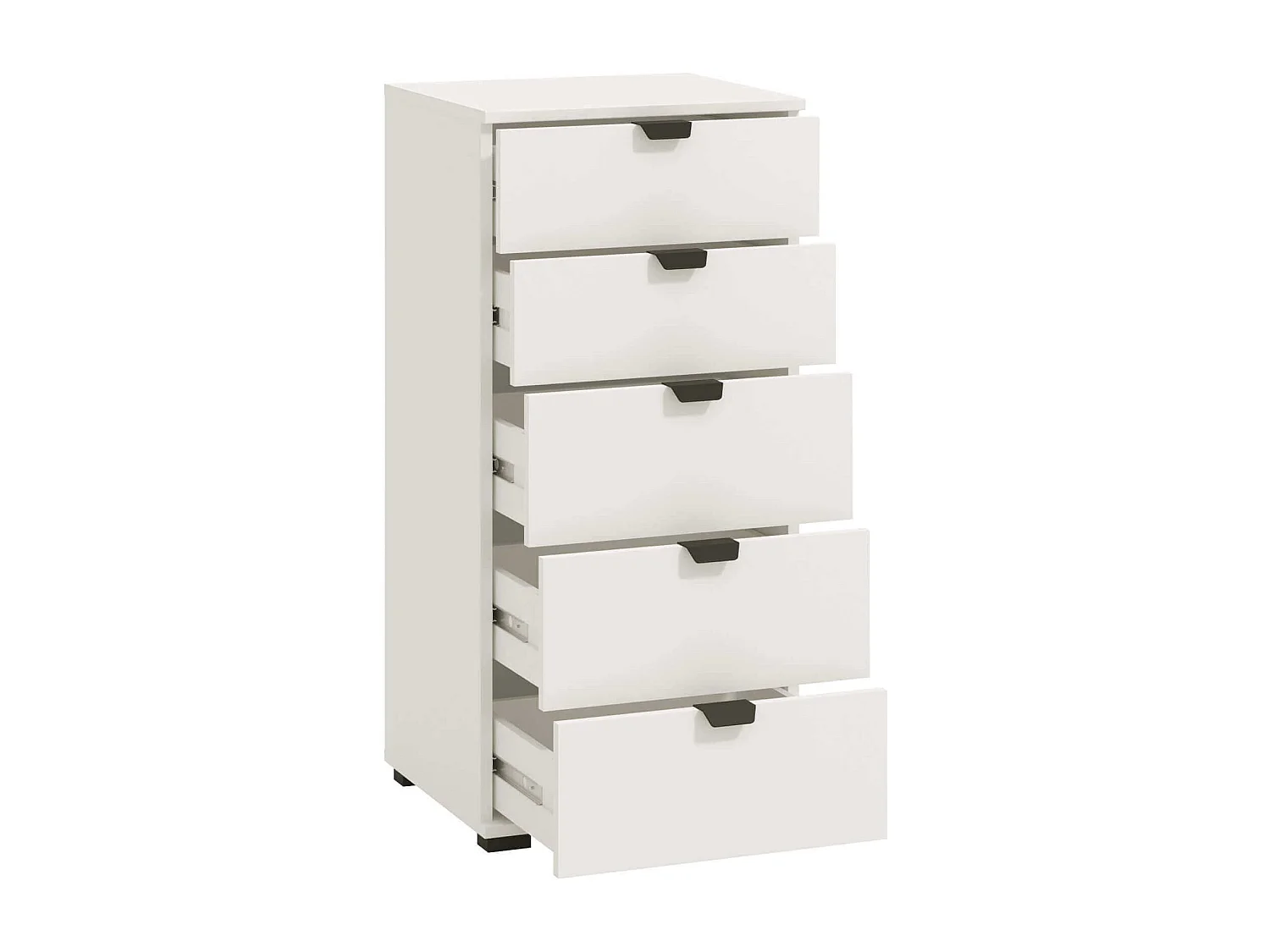 cassettiera moderna 5 cassetti di design moderno industrial cm 45 x 40 x 95 h