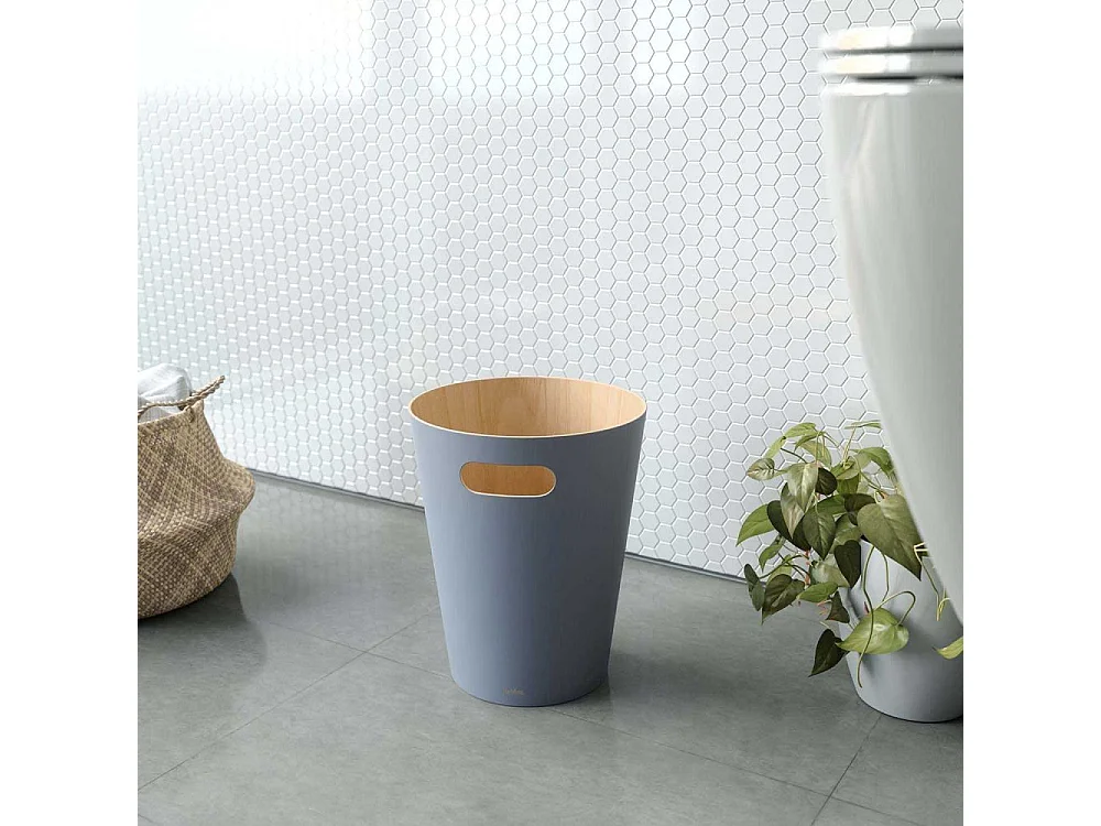 Corbeille Woodrow Bleu  Umbra